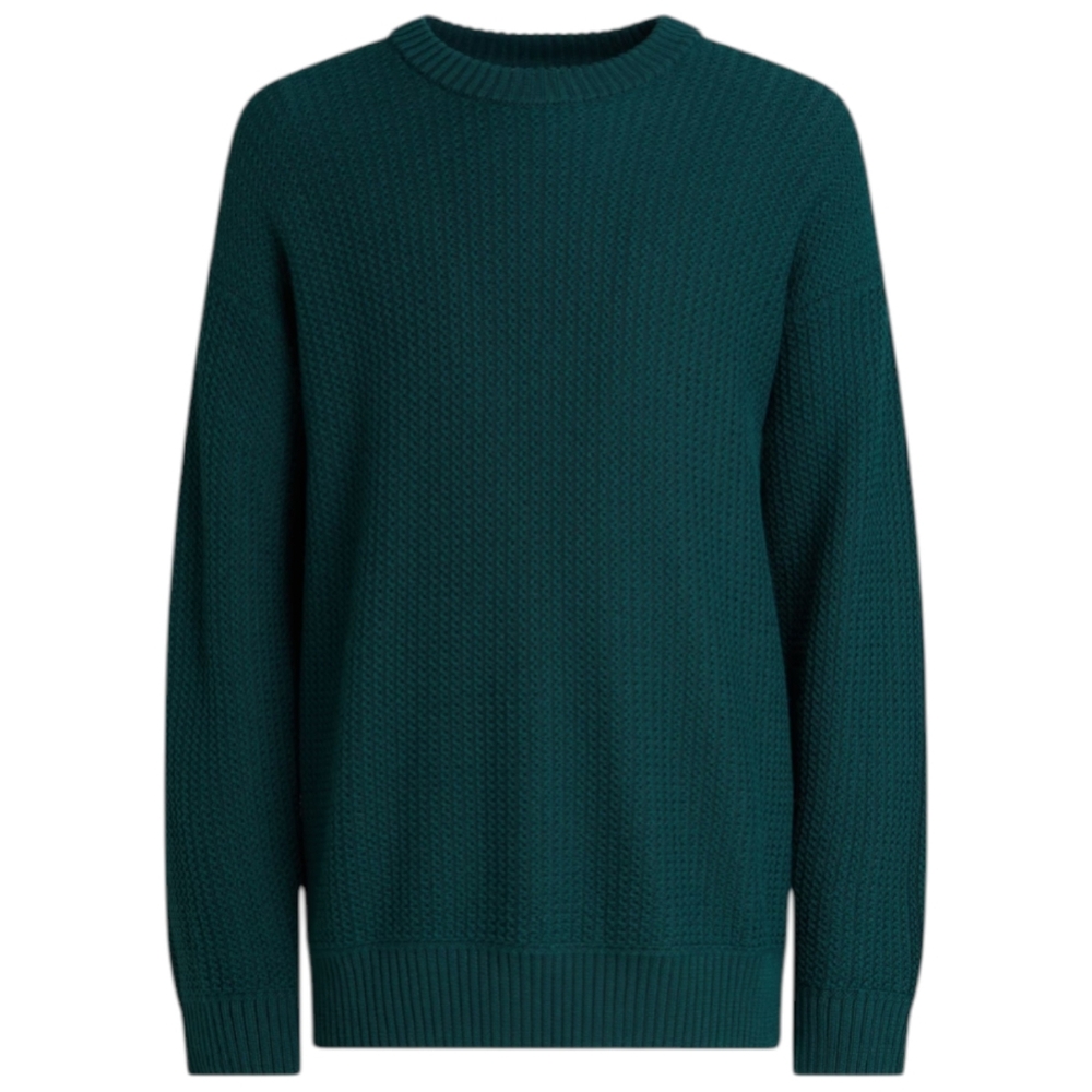 Frescobol Carioca Jardim Dark Green 100% Merino Wool Knit Sweater Mens Large New